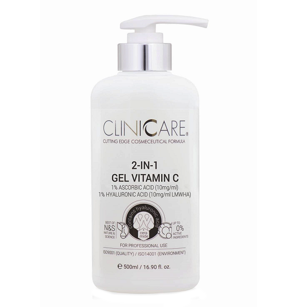 CLINICCARE 2-in-1 Gel Vitamin C 500 ml
