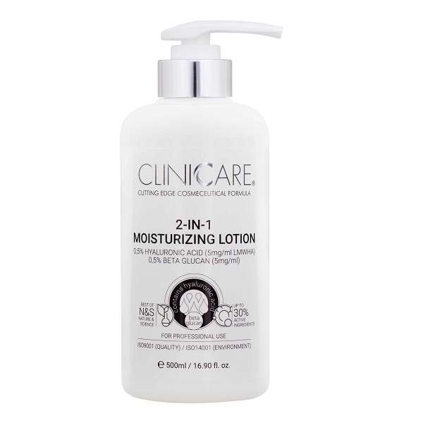 CLINICCARE 2-in-1 Moisturizing Lotion 500 ml