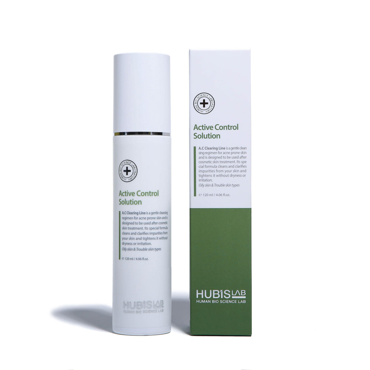 HUBISLAB A.C Clearing Active Control Solution 120 ml