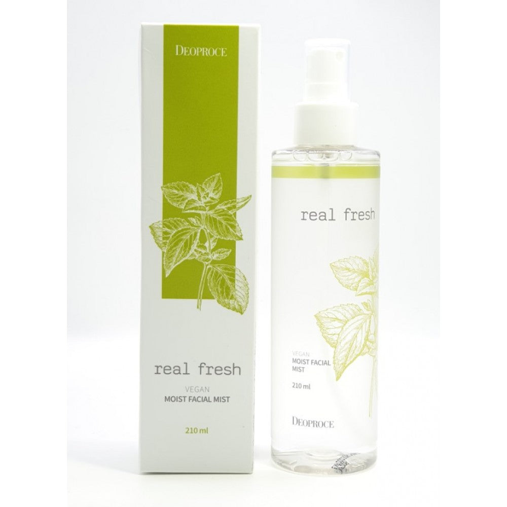 DEOPROCE Real Fresh Vegan Moist Facial Mist 210 ml