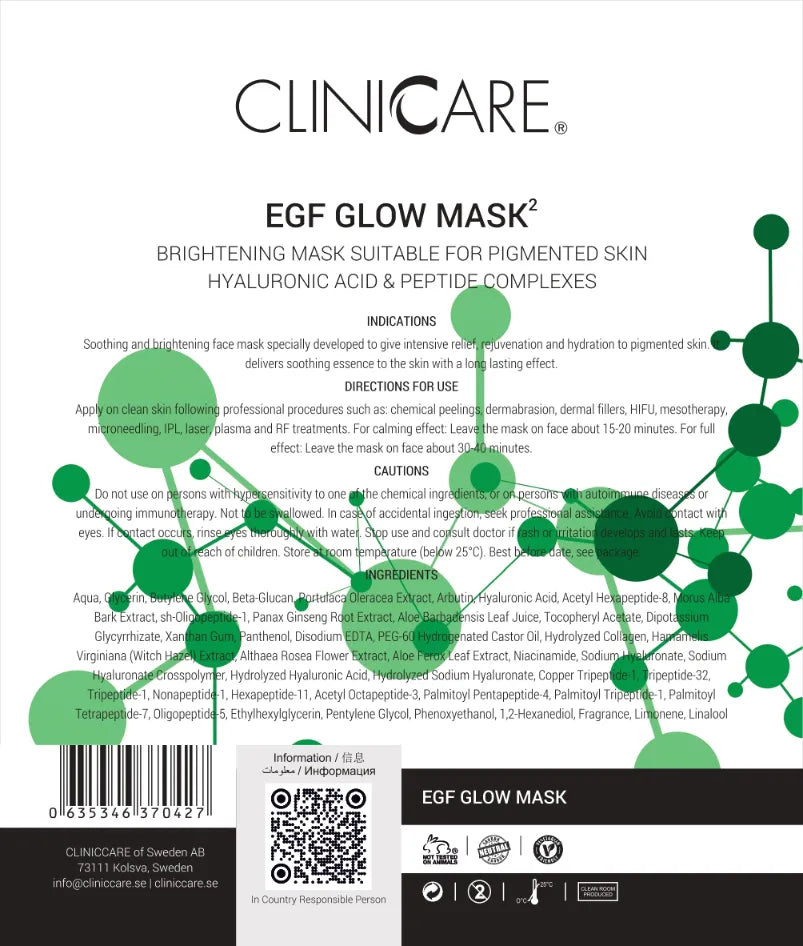 CLINICCARE EGF Glow Mask 35 g