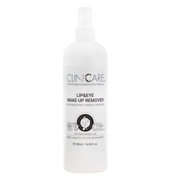 CLINICCARE Lip & Eye Make-Up Remover 500 ml