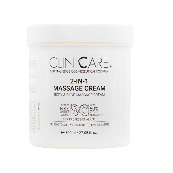 CLINICCARE 2-in-1 Massage Cream 800 ml