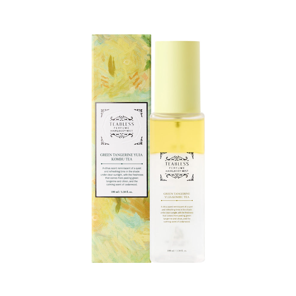 Teabless Green Tangerine Yuja Kombu Tea Perfume Hair&Body Mist 100 ml