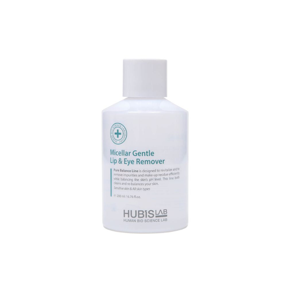 HUBISLAB Pure Balance Micellar Gentle Lip & Eye Remover 200 ml
