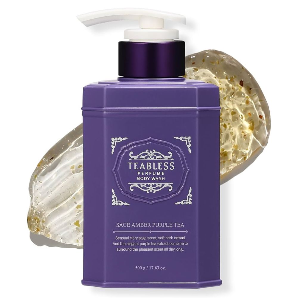Teabless Sage Amber Purple Tea Perfume Body Wash 500 g