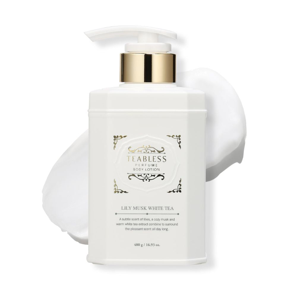 Teabless Lily Musk White Tea Perfume Body Lotion 480 g