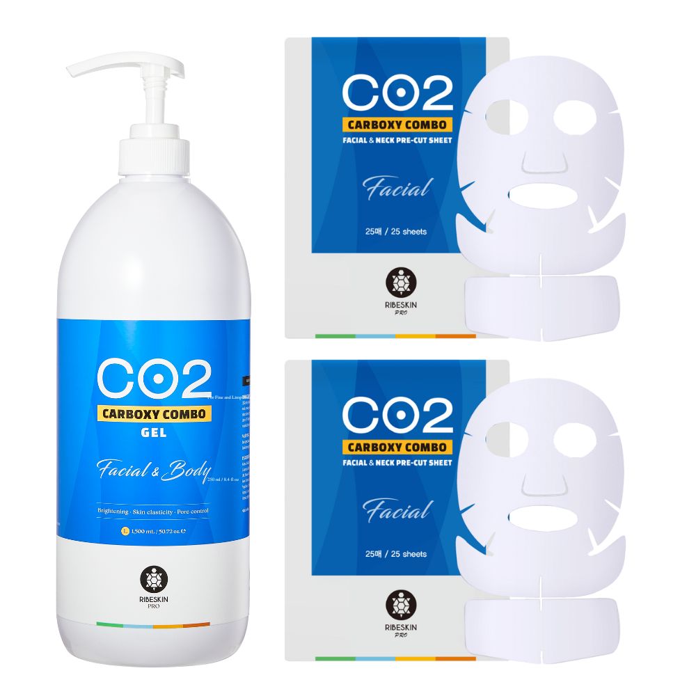 RIBESKIN CO2 Carboxy Combo, 50 процедури за лице и шия