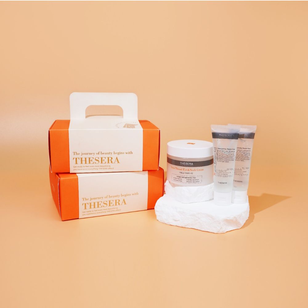 THESERA Melting Thread Cream 100 g+Repose Balance Gel 2x50 ml